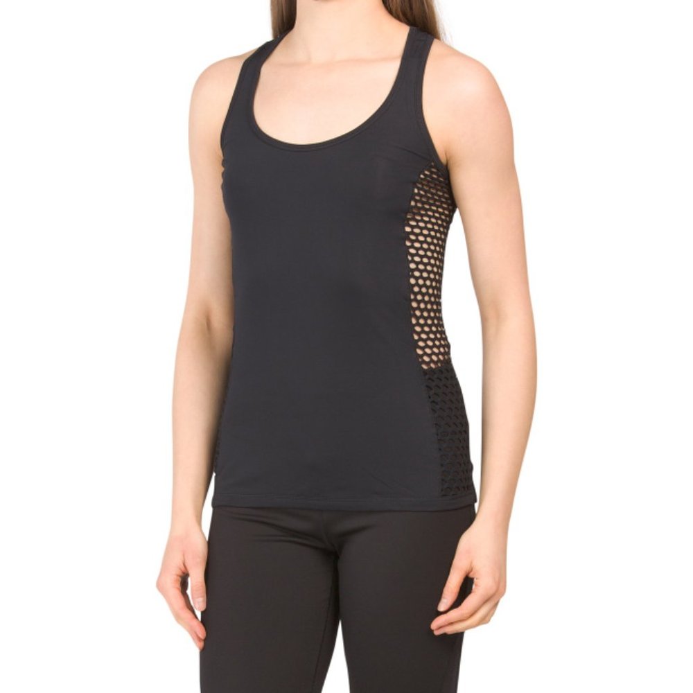 *NWT 90 Degree by Reflex Side Mesh Interlink Racerback Tank. S